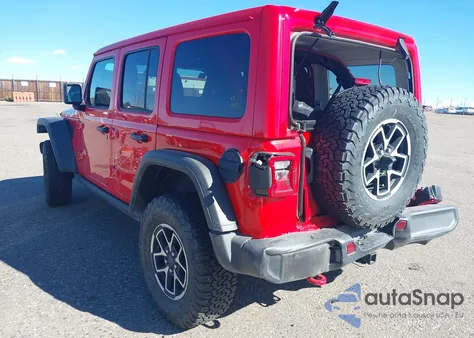 2025 Jeep Wrangler 4-Door Rubicon 4X4 z USA, uszkodzony, nr VIN 1C4PJXFN1SW606429